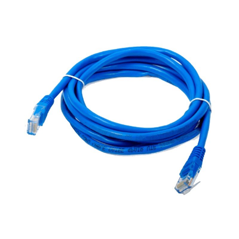 Imagen del Producto: PATCH CORD AZUL CAT 6A 3 PIES (90 CM) BLINDADO CERTIFICADO en Area Electric